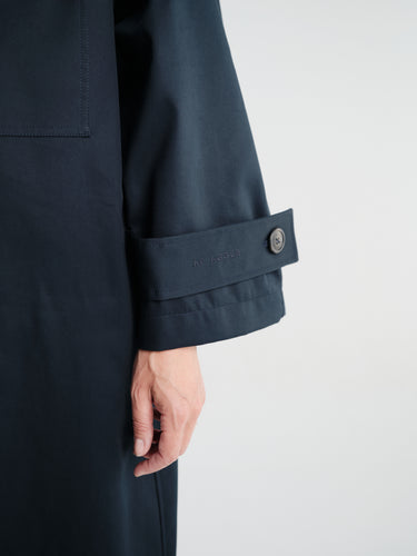 AF Agger - Water Resistant Coat in Navy