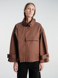 AF Agger - Water Resistant Jacket in Dusty Brown