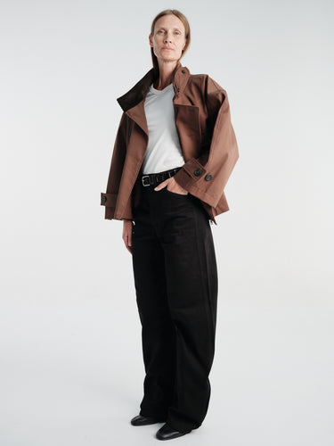 AF Agger - Water Resistant Jacket in Dusty Brown