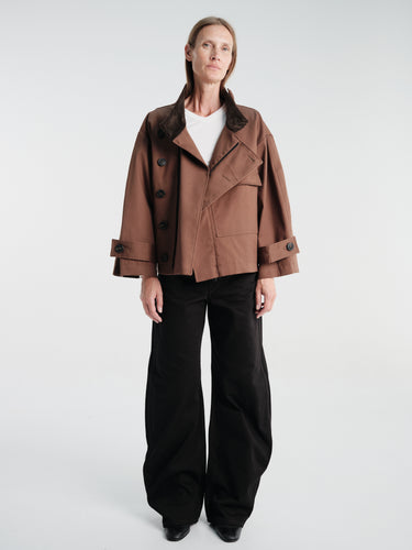 AF Agger - Water Resistant Jacket in Dusty Brown