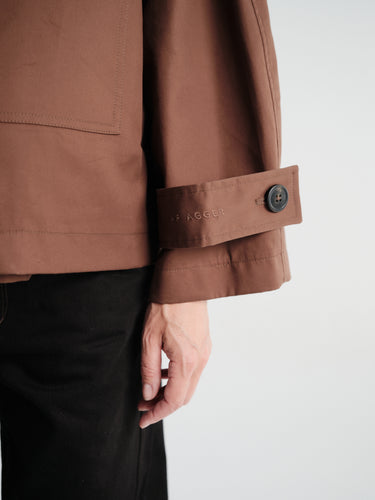 AF Agger - Water Resistant Jacket in Dusty Brown