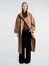 AF Agger - Water Resistant Coat in Tobacco