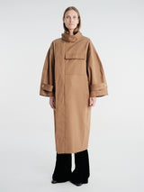 AF Agger - Water Resistant Coat in Tobacco