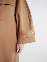 AF Agger - Water Resistant Coat in Tobacco