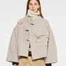 AF Agger - Klippan Boiled Wool Jacket in Beige