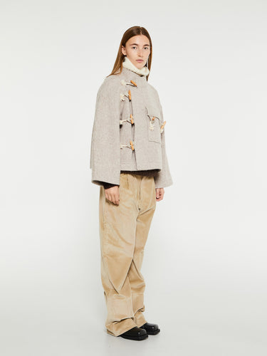 AF Agger - Klippan Boiled Wool Jacket in Beige