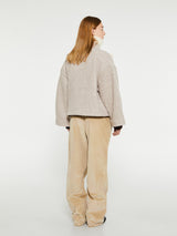 AF Agger - Klippan Boiled Wool Jacket in Beige