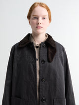 Aiayu - Jamie Jacket Ripstop Oilskin in Antracite