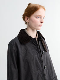 Aiayu - Jamie Jacket Ripstop Oilskin in Antracite