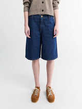 Aiayu - Carlo Denim Shorts in Mid Blue