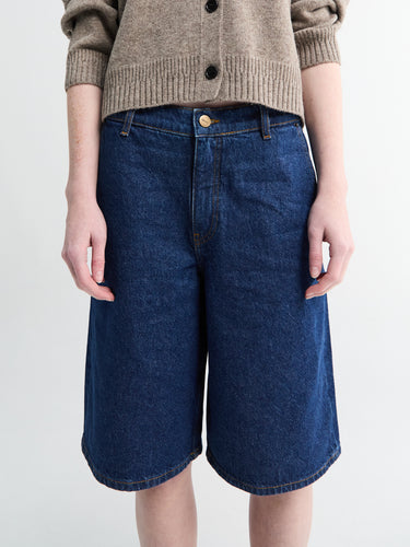 Aiayu - Carlo Denim Shorts in Mid Blue