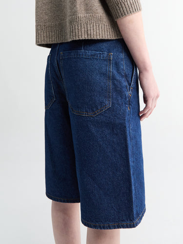 Aiayu - Carlo Denim Shorts in Mid Blue