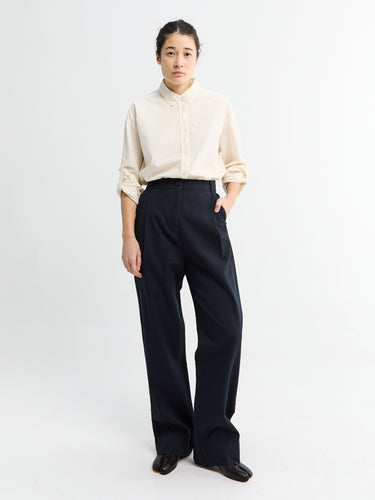 Aiayu - Billy Pant Zip in Black Navy