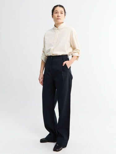 Aiayu - Billy Pant Zip in Black Navy