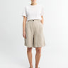Aiayu - Willy Shorts Heavy Linen in Pure Natural
