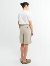 Aiayu - Willy Shorts Heavy Linen in Pure Natural