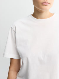 Aiayu - Classic Circular Tee in White