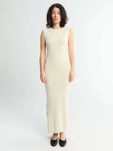 Aiayu - Esha Dress in Pure Ecru Stoy Aiayu - Esha Dress in Pure Ecru Stoy