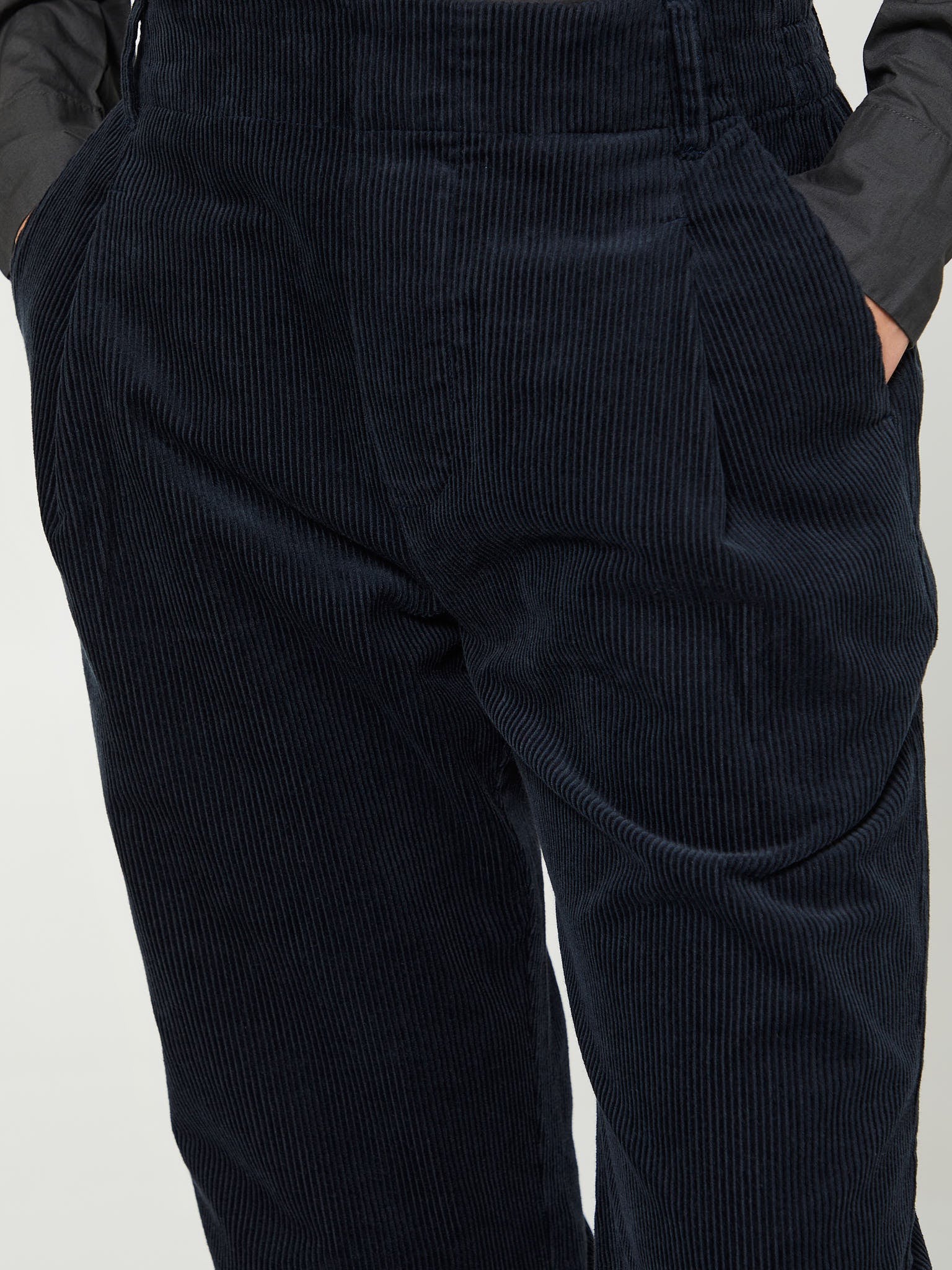 Aiayu - Billy Corduroy Pants in Navy