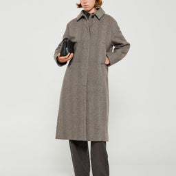 Aiayu - Noah Coat in Herringbone