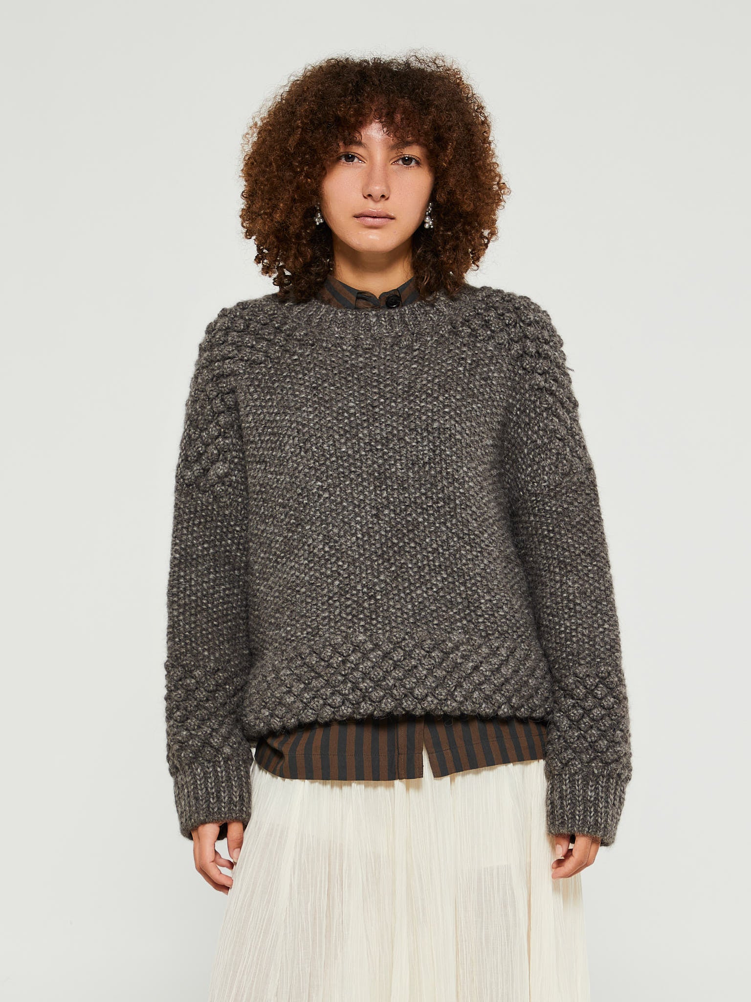 Aiayu - Daniela Sweater in Pure Dark Grey