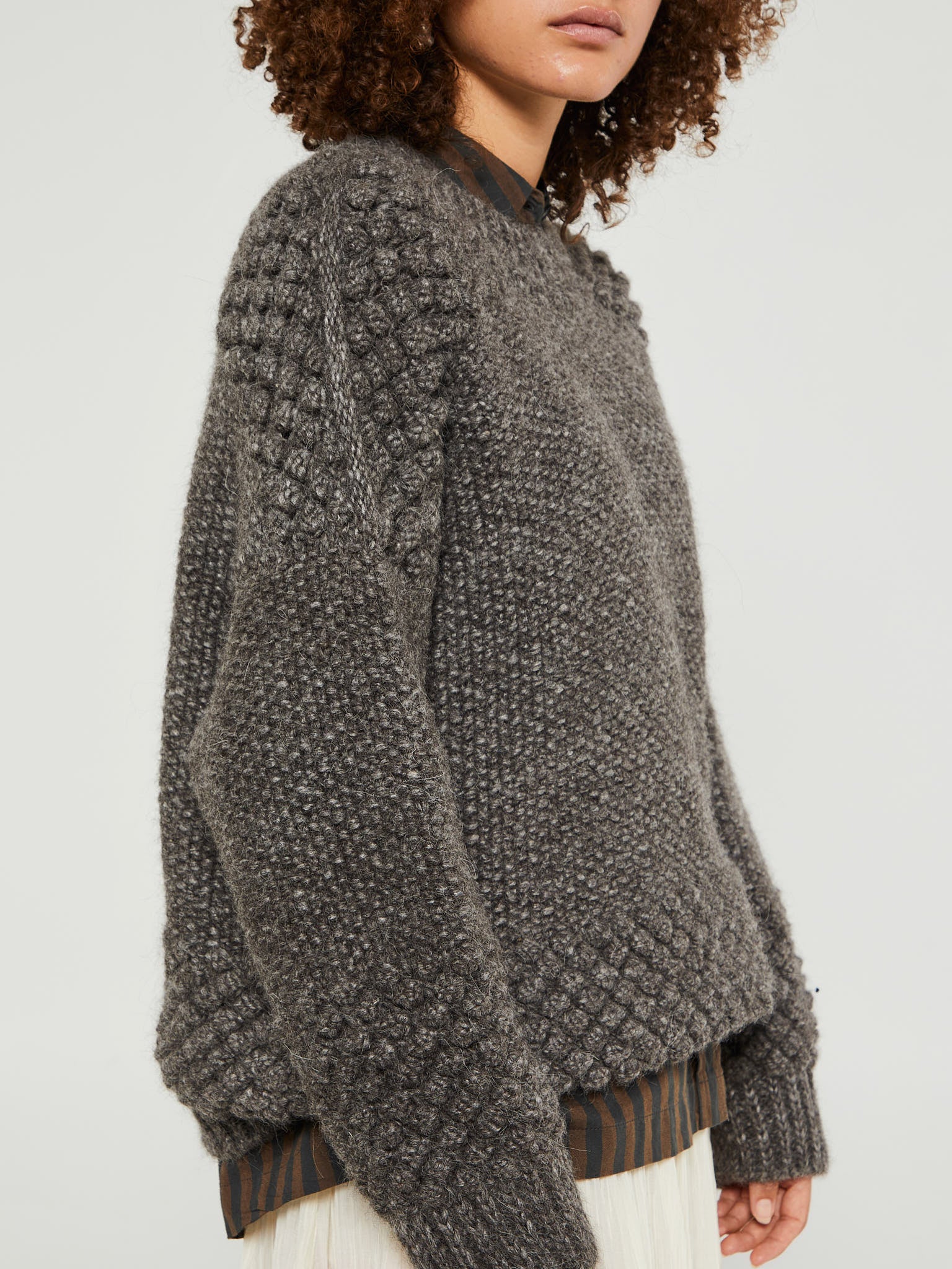 Aiayu - Daniela Sweater in Pure Dark Grey