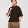 Aiayu - Heike Blouse in Dark Brown