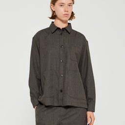 Aiayu - Ashley Shirt in Grey Melange