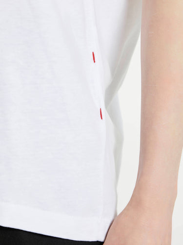 Aiayu - Classic Circular T-Shirt in White