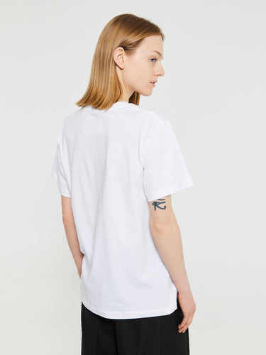 Aiayu - Classic Circular T-Shirt in White