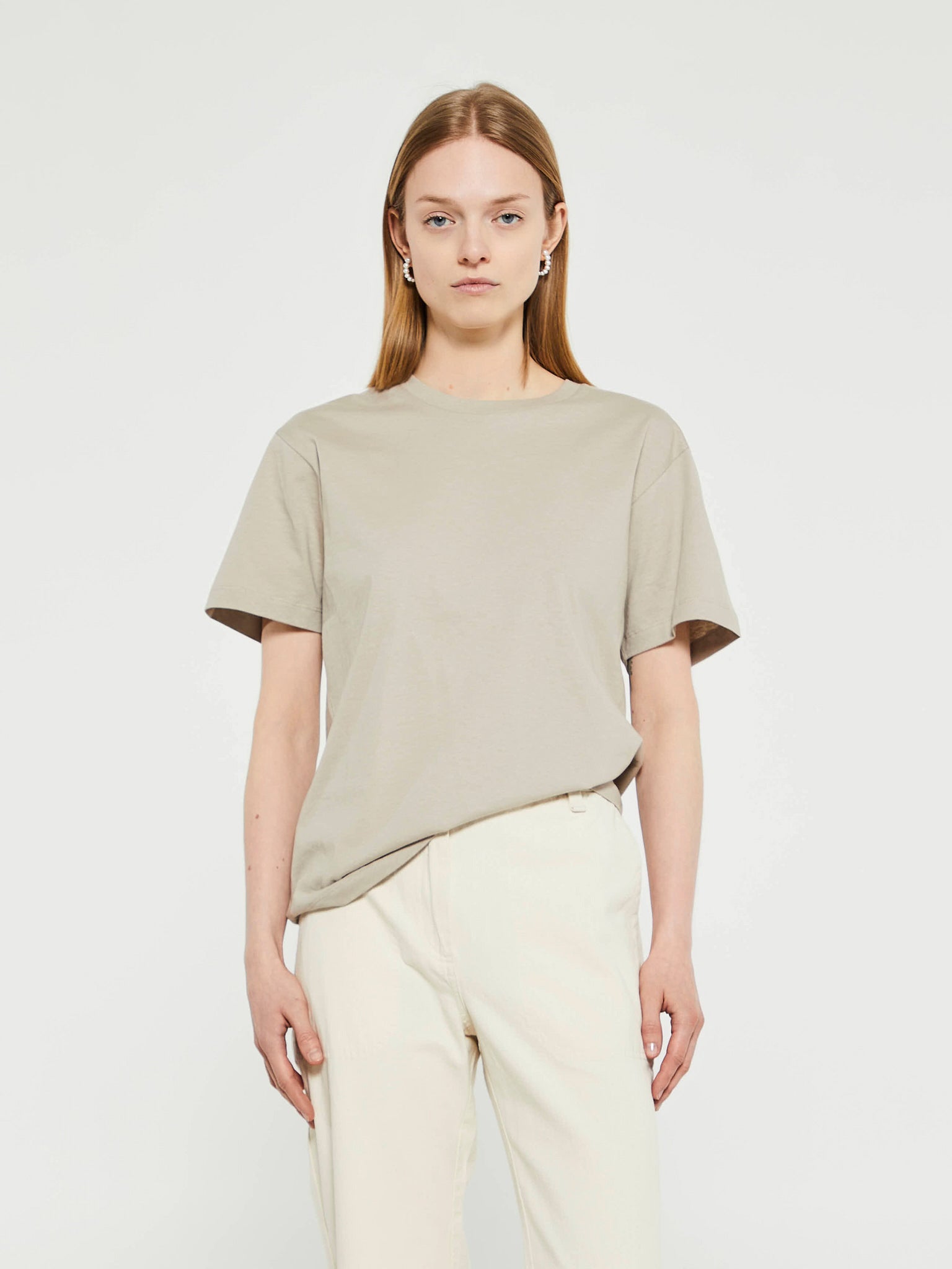 Aiayu - Classic Circular T-Shirt in Dried Herb