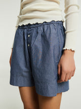 Aiayu - Casual Shorts Letto in Mix Blue
