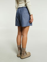Aiayu - Casual Shorts Letto in Mix Blue