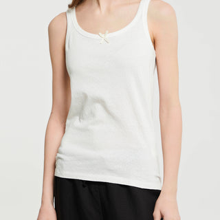 Aiayu - Messhu Tank Top in Pure Ecru