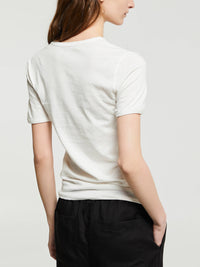 Aiayu - Messhu T-Shirt in Pure Ecru