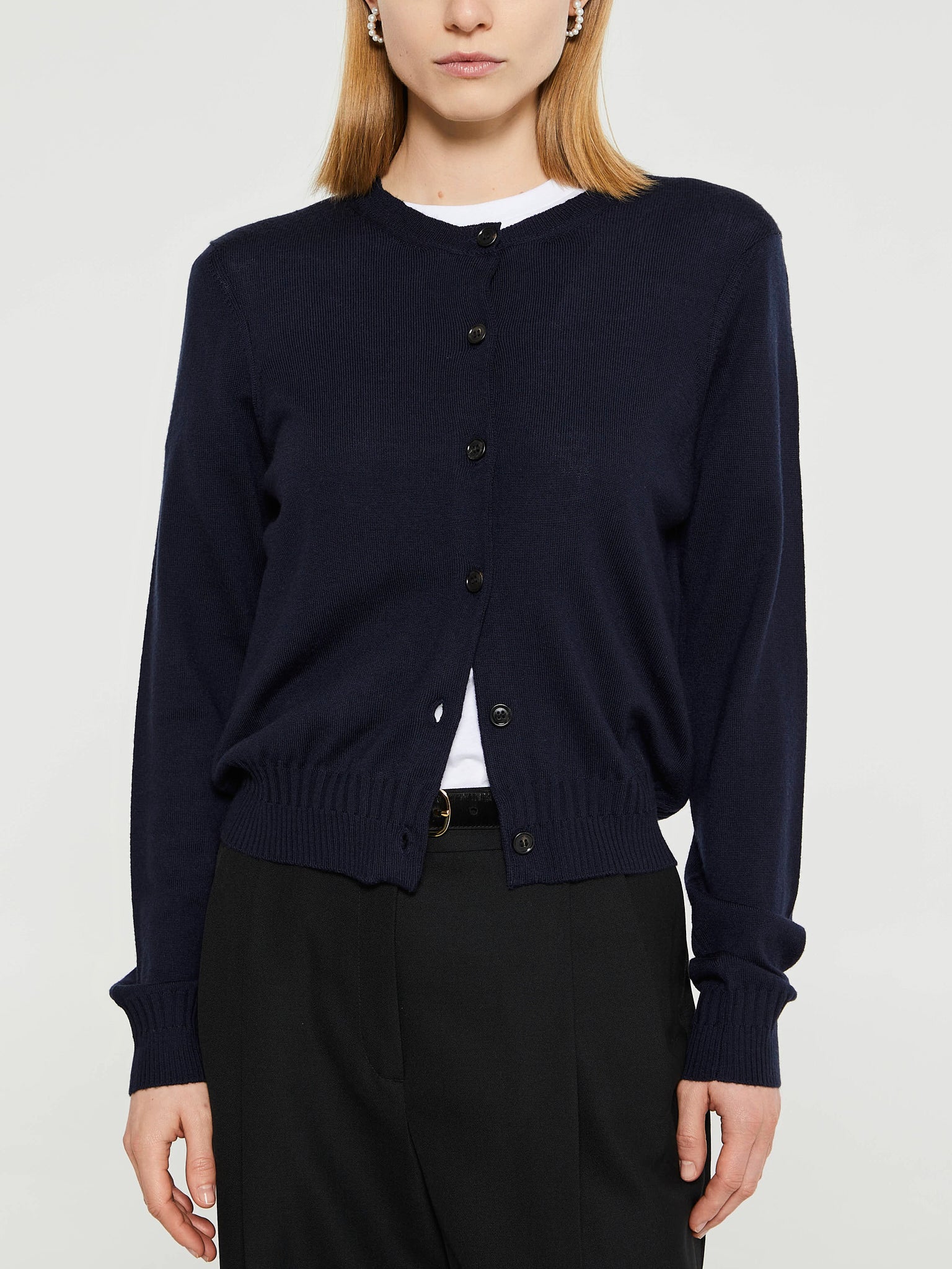 Hariza Cardigan in Navy