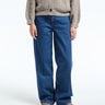 Aiayu - Carlo Midwaist Wide Jeans in Mid Blue