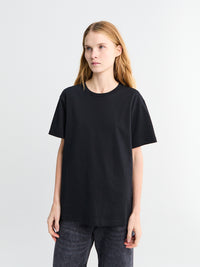 Aiayu - Classic Circular Tee II in Black