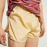 Alex Zono - Silk Dream Shorts in Gold