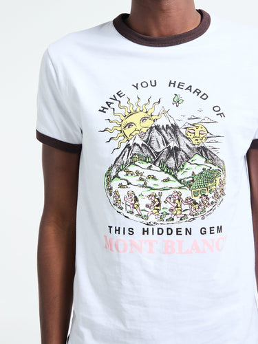 Alex Zono - Stoy Exclusive Hidden Gem T-Shirt in White