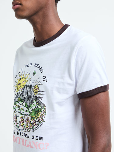 Alex Zono - Stoy Exclusive Hidden Gem T-Shirt in White