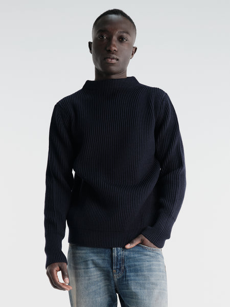 Andersen-Andersen - Navy Crewneck in Navy – Stoy