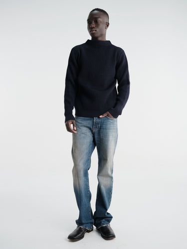 Andersen-Andersen - Navy Crewneck in Navy