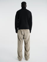 Andersen-Andersen - Navy Full-Zip Pockets Knitwear in Black