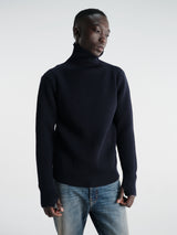 Andersen-Andersen - Navy Turtleneck in Navy