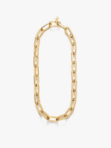 Anni Lu - Golden Link Necklace in Gold