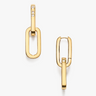 Anni Lu - Golden Link Earrings in Gold