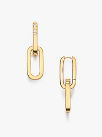 Anni Lu - Golden Link Earrings in Gold