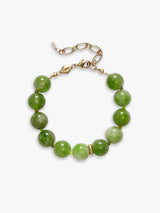 Anni Lu - Ball Bracelet in Sage Green