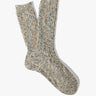 Anonymous Ism - Homespun Art Yarn Crew Socks in Khaki